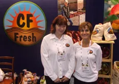 Henrietta Cole and Deidre Smyrnos of organics specialist CF Fresh.