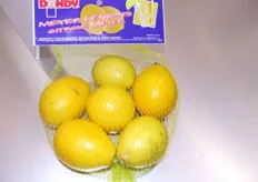 Meyer Lemons of Duda. They're a cross between lemon and orange.