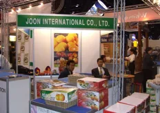 The booth of Joon international.