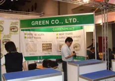 The booth of Green Co.