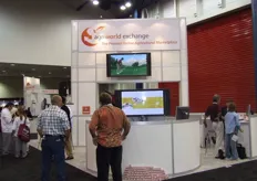 The booth of Agriworld exchange.
