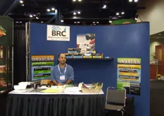 The booth of BRC.