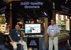 The booth of B&W Quality Growers.