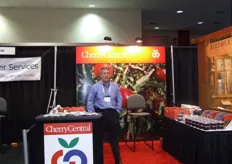 The booth of CherryCentral.