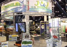 The booth of J&J produce.