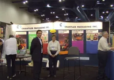 The booth of Chantler Packaging.