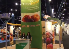 The booth of Freshsense.