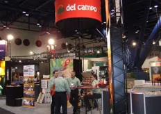 The booth of Del Campo.