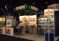 The booth of Dole Mushrooms.