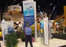 The booth of Sensitech.