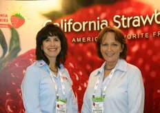 Chris Christian and Mary DeGroat of California Strawberry Commission