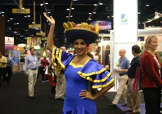 Of course the beautiful lady of Chiquita was present at the PMA in Houston, Texas