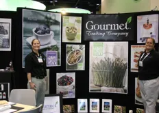Julia Inestroza of Gourmet Trading Company and one of here colleagues