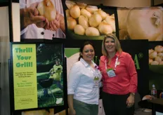 Jennifer and Wendy were promoting Vidalia Onions