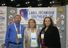 Norm, Joan and Andi of Label Technique Southeast