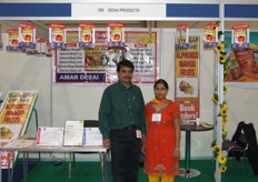 Amar Desai and Aditi Desai of Desai Products.