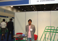 Lutfor Rahman of the Bangladesh Fruits Vegetables & Allied products exporter's association (BFVAPEA).