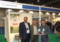 D' Ahmed Chafik Touami, Mahmoud Ouadah and Mohamed Douiden of Agro-Aide.