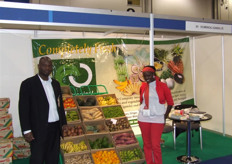 Emmanuel Kakenga and Diane Mutaka of Ecumenical Uganda Limited.