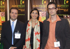 The team of Agrofresh from Spain, with Gemma Latorre Iranzo (center) and colleagues.