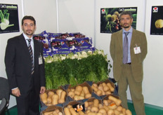 Giuseppe Sorrenti of L&G, and Italian produce exporter that presented various products on the show.