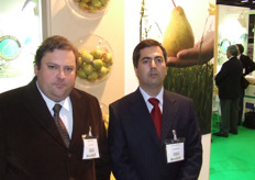 The team of Luis Vicente, pear exporters from Portugal.