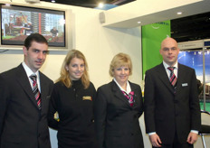 The team of Alexport: Stefan, Irene, Patricia and Johan