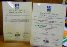 Frutti Felici is certified EurepGAP.