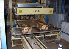 Palletizing machine.