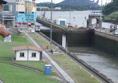 Locks are hydraulic and will be changed for a more modern system once the expansion begins this phase