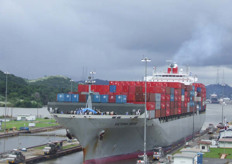 Containers and oil-transport ships are the most important users of the Panama Canal