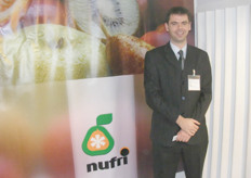 Ivan Elias Mateu of Spanish pome and stone fruit exporter Nufri