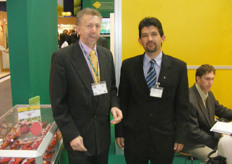 Piet Schotel and Marcos da Maia of Agricola Fraiburgo