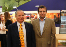 Ricardo Schatz, general director of Argentine citrus exporter Citrícola Ayuí and Ignacio Schatz, Commercial Manager