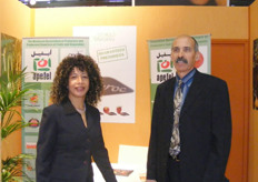 Brahim Aznou of Apefel and his colleague