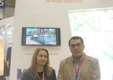 Lianne Jones and Christian Carvajal of ASOEX.