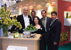 The team of Don Limon, with Andreas Schindler (left)