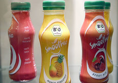 Lots of smoothies at Biofach