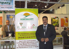 Ali Mostafa El- Abrak of the Union of Producerds & Exporters of horticultural crops. Organizer of HortiEgypt that will be held 12-14 January 2009.