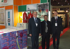 (l-r) Jean-Yves Pamart (LGMS/TransFresh), Nurettin Bollukçu (2H) and Guillaume Pamart (LGMS/TransFresh).