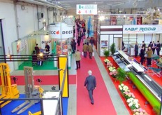 View of Pavilion dedicated to machinery producers who exhibited at Macfrut