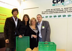 A delegation of CPR SYSTEM. From left to right: Simone Rimondi, Yliana Gonzalez, Roberta Ravaglia e Nicola Rizzi.