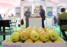 Area dedicated to apple sector brands, which take part in Macfrut International project.