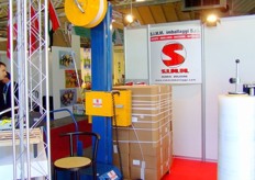 Machine's detail at S.I.M.M. stand