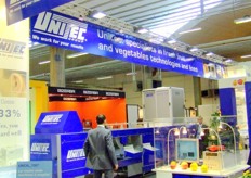 Stand UNITEC S.p.A. UNITEC S.p.A. has been operating on a global level for over 80 years in designing and producing innovative systems for processing and measuring fresh fruit and vegetables.