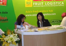 the Asiafruitlogistice helpdesk; never tired of answerering questions.
