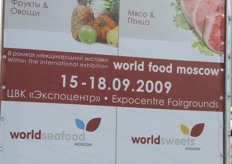 The main ingredients of the World Food Moscow were segmentated in 4 seperate brands. A professional way of branding the varieties of this fair.