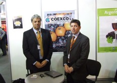 Argentina was present with quit some booths and wide range oof products. here: Coexco S.A. mr. Alejandro Blanco (General Director) and Mr. Farael Augusto Gomila (presidente).