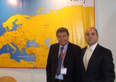 Turkish company Öner. A worldwide operating company with clients all over europe and even further. Represented by mr. Ferit Özaltin and mr.Öner jr.