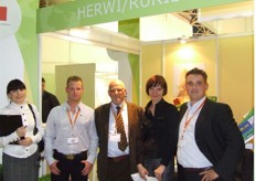 Herwi NV Belgium with Gerrit Haremans, Tim Pittevils, Wendy Bangels and colleagues.